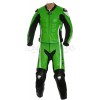 RTX Akira Green CE Leather Motorcycle SUIT
